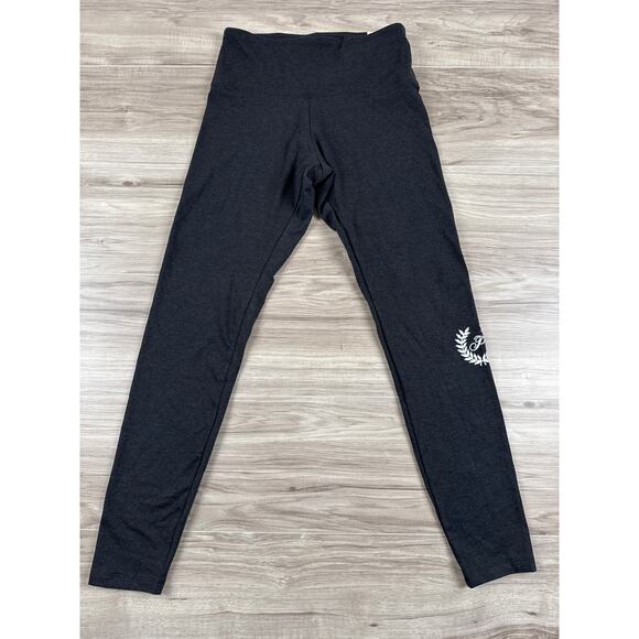 PINK Victoria's Secret Pants - Victoria’s Secret Pink High‎ Rise Stretch Cotton Leggings Dark Grey Medium